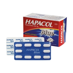 Thuốc Hapacol Blue DHG, Hộp 100 viên
