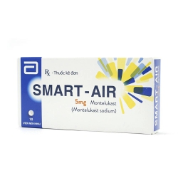 Thuốc hen suyễn Abbott Smart Air 5mg, Hộp 10 viên