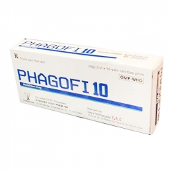 Thuốc hô hấp Armephaco Phagofi 10mg, Hộp 30 viên
