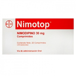Thuốc hỗ trợ điều trị suy giảm não bộ Nimotop, Hộp 90 viên