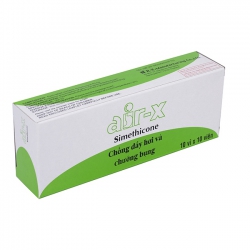 Thuốc hỗ trợ tiêu hóa Air-X | Hộp 10 vỉ x 10 viên