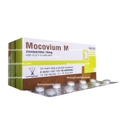 Thuốc hỗ trợ tiêu hóa MOCOVIUM M - Domperidon 10mg