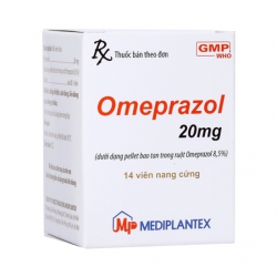 Thuốc hỗ trợ tiêu hóa Omeprazol 20mg