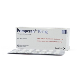 Thuốc hỗ trợ tiêu hóa Primperan 10 | Hộp 2 Vỉ x 20 Viên