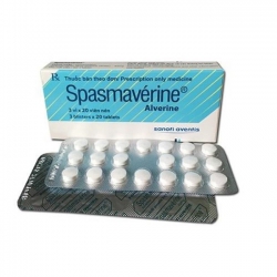 Thuốc hỗ trợ tiêu hóa Spasmaverine 40mg | Hộp 3 vỉ x 20 viên