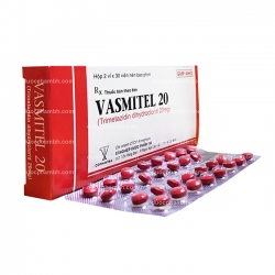Thuốc hỗ trợ tim mạch VASMITEL 20 - Trimetazidin dihydroclorid 20mg