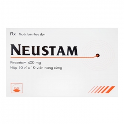 Thuốc hướng thần Neustam - Paracetam 400mg 10 vỉ x 10 viên