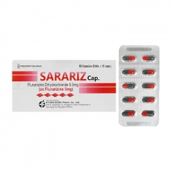  Sarariz 5mg Kyung Dong Pharma 6 vỉ x 10 viên – Điều trị đau nữa đầu