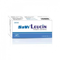 Thuốc hướng thần Savi Leucin | Hộp 3 vỉ × 10 viên