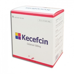 Thuốc KECEFCIN - Cefadroxil 500mg, 100 viên
