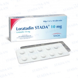Thuốc kháng dị ứng Loratadin STADA 10 mg