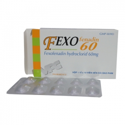 VPC Fexofenadin 60mg, Hộp 10 viên