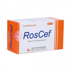 Thuốc kháng histamin RosCef - Cetirizine 10mg
