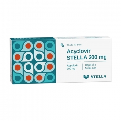 Thuốc kháng nấm Stella Acyclovir Stella 200mg