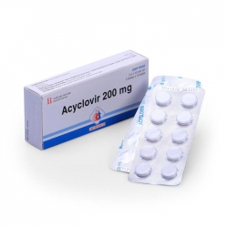 Thuốc kháng sinh Acyclovir 200mg Domesco