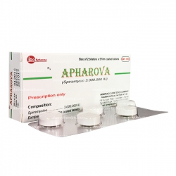 Thuốc kháng sinh APHAROVA - Spiramycin 3.000.000 IU