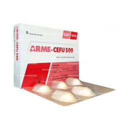 Thuốc kháng sinh ARME-CEFU 500 - Cefuroxim 500mg