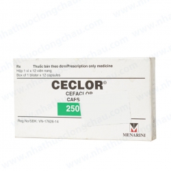 Thuốc kháng sinh Ceclor 250Mg, Hộp 12 Viên
