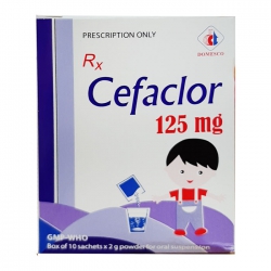 Thuốc kháng sinh Cefaclor 125mg Domesco