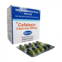 Thuốc kháng sinh CEFALEXIN 500 NQ - Cefalexin 500mg