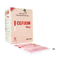 Thuốc kháng sinh CEFIXIM 50 - Cefixim 50mg