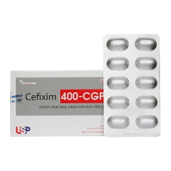 Thuốc kháng sinh Cefixime 400mg | USP VN