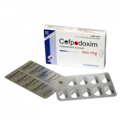 Thuốc kháng sinh Cefpodoxim 100mg Domesco