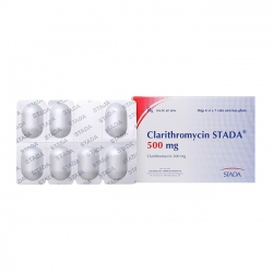 Stada Clarithromycin 500mg, Hộp 28 viên