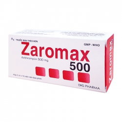 Thuốc kháng sinh DHG Zaromax 500mg