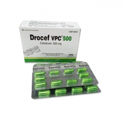 Drocef VPC 500mg, Hộp 100 viên