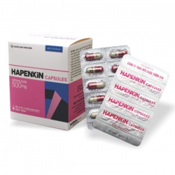 Thuốc kháng sinh DHG Hapenxin 500mg ( Cepahlexin 500mg )