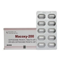 Thuốc kháng sinh MACOXY 200 Cefpodoxime 200mg | Micro India