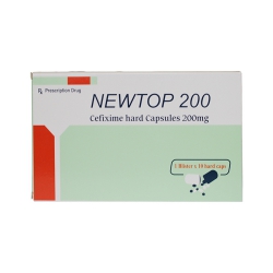 Thuốc kháng sinh Maxim Newtop 200mg, Hộp 10 viên