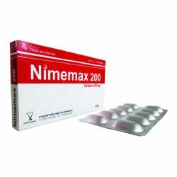 Thuốc kháng sinh Cophavina Nimemax 200mg, Hộp 20 viên