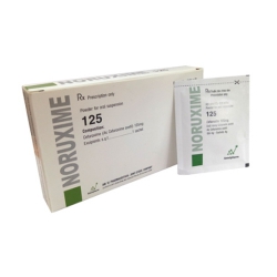 Thuốc kháng sinh Noruxime 125 - Cefuroxim 125mg