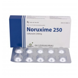 Thuốc kháng sinh Noruxime 250 - Cefuroxim 250mg