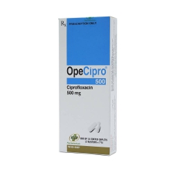 Thuốc kháng sinh OPV Opecipro 500