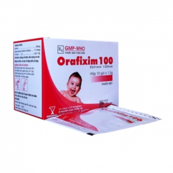 Thuốc kháng sinh Cophavina Orafixim 100mg, Hộp 10 gói