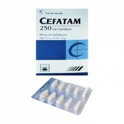 Thuốc kháng sinh PMP Cefatam