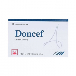 Thuốc kháng sinh PMP Doncef 500(200v)