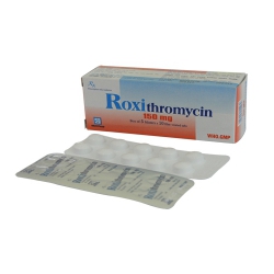 Thuốc kháng sinh Roxithromycin 150mg, Hộp 50 viên