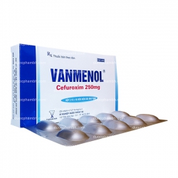 Thuốc kháng sinh Cophavina Vanmenol 250mg, Hộp 20 viên