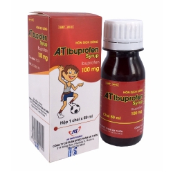 Thuốc kháng viêm A.T Ibuprofen Syrup - Ibuprofen 100mg