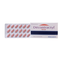 Thuốc kháng viêm Decontractyl 500 - Mephenesin 500mg, Hộp 36 viên