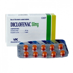 VPC Diclofenac 50mg, Hộp 100 viên