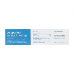 Thuốc kháng viêm giảm đau Stella Allopurinol Stella 300mg