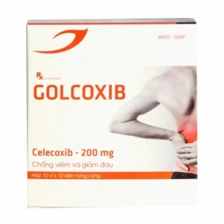 Thuốc kháng viêm Golcoxib 200mg Medisun