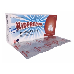 Thuốc kháng viêm KidPredni 5mg, Hộp 50 viên