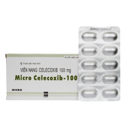 Thuốc kháng viêm Micro Celecoxib 100mg, Hộp 30 viên 