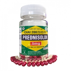 Thuốc kháng viêm PREDNISOLON 5mg